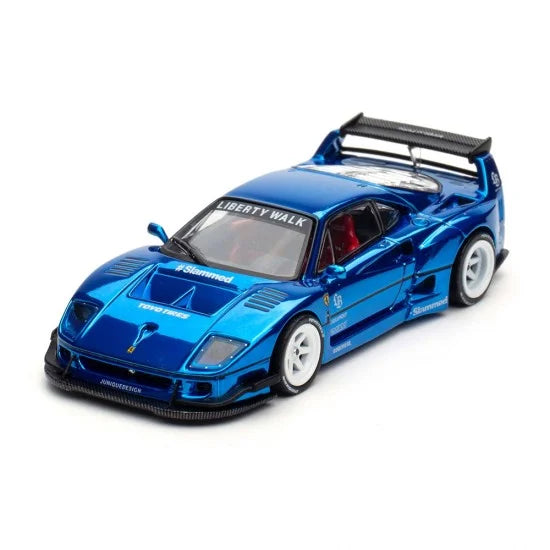 LBWK Ferrari F40 - INNO64 (Chrome)