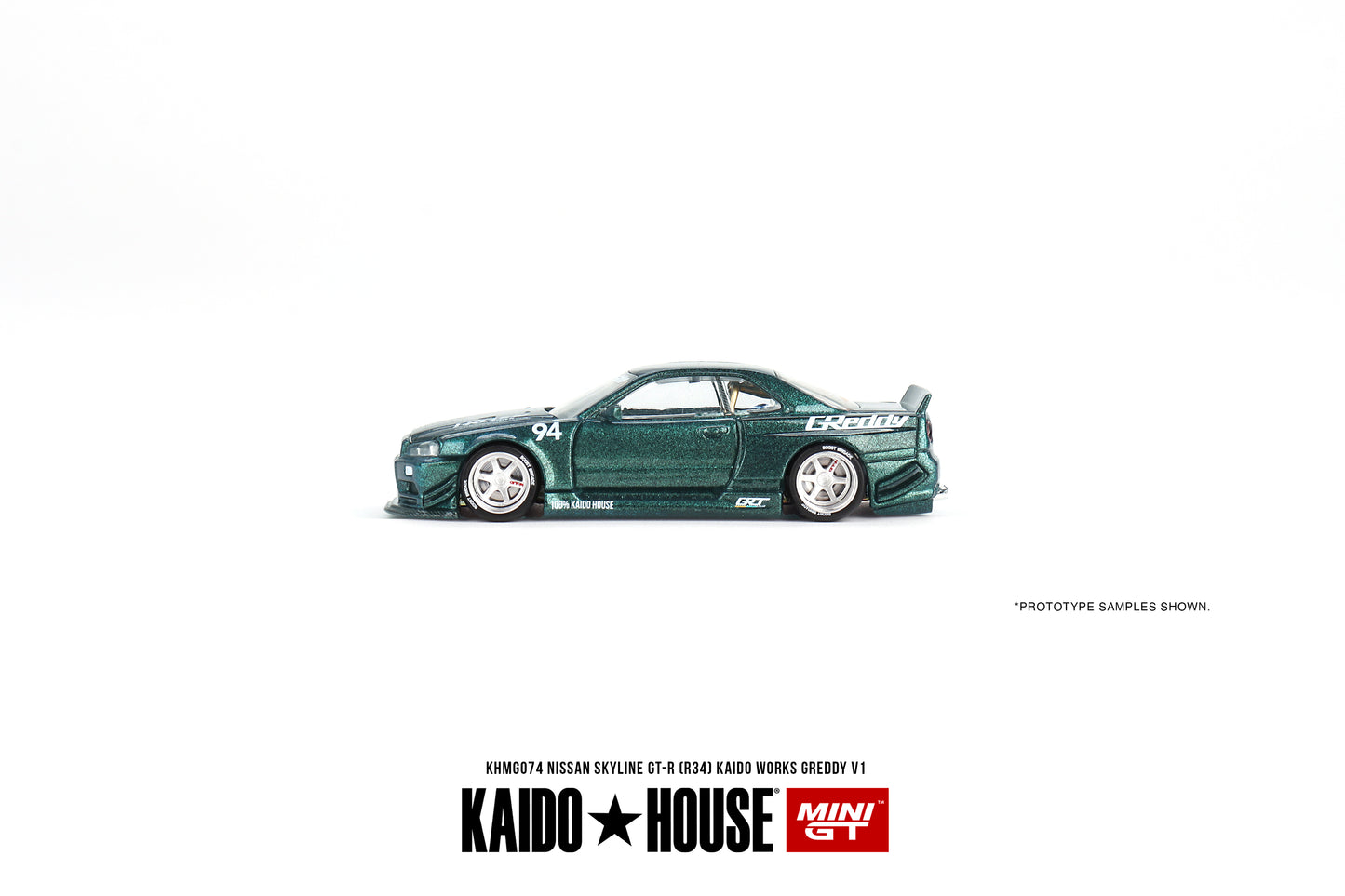 Nissan Skyline GT-R (R34) Kaido funciona GReddy V1