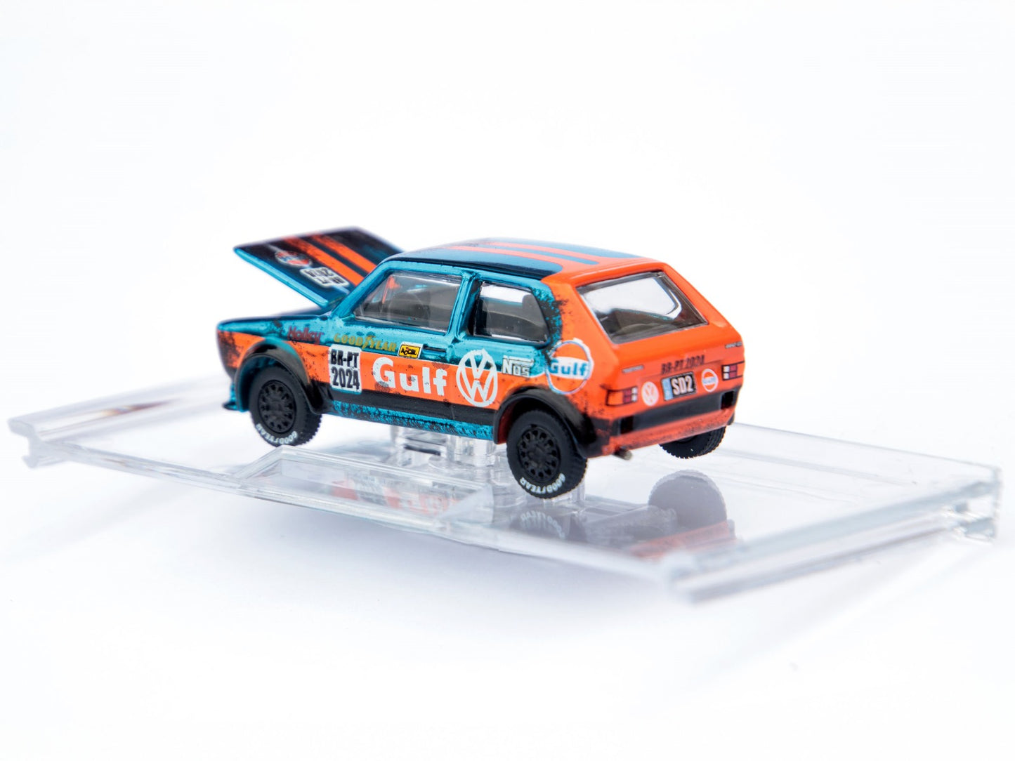 VW Golf MKI Gulf Rally (1/800) 2º Salao Diecast