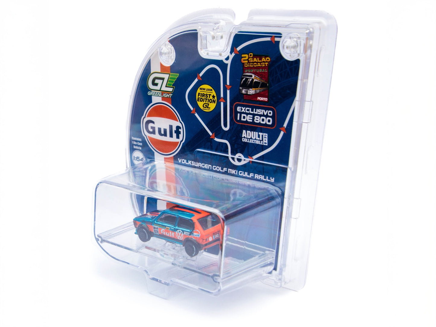 VW Golf MKI Gulf Rally (1/800) 2º Salao Diecast