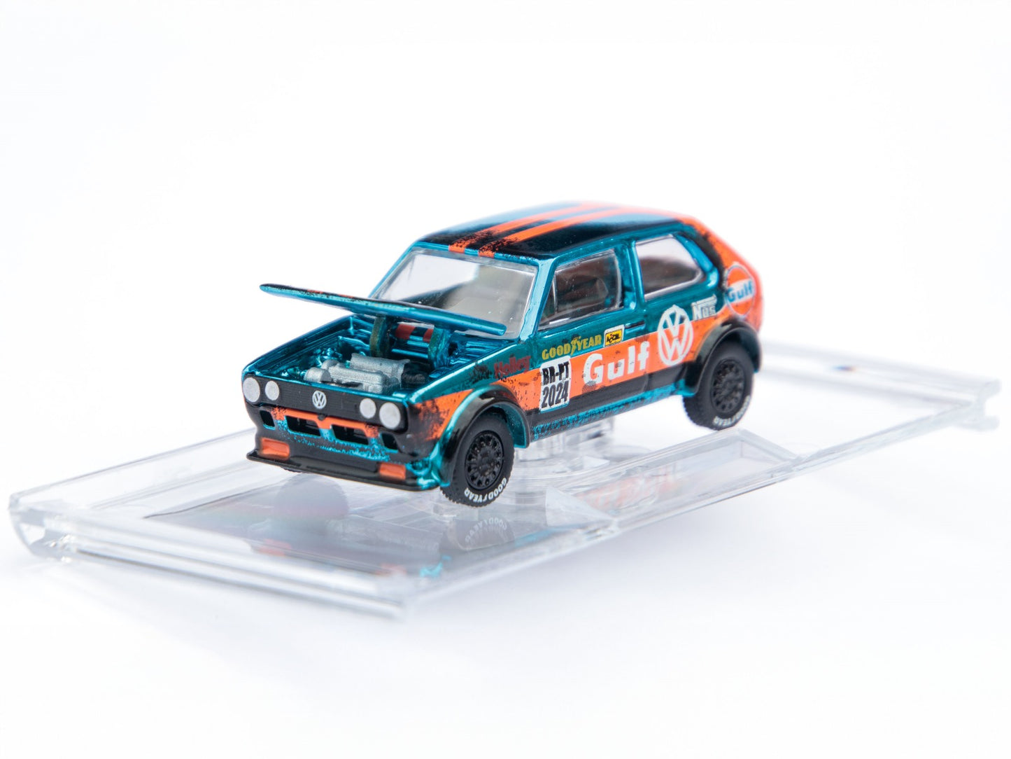 VW Golf MKI Gulf Rally (1/800) 2º Salao Diecast