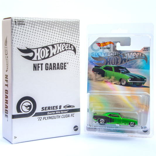 '72 Plymouth Cuda FC - NFT (Hot Wheels)