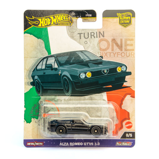 Hot Wheels Car Culture World Tour Alfa Romeo GTV 6 3.0 (Chase)