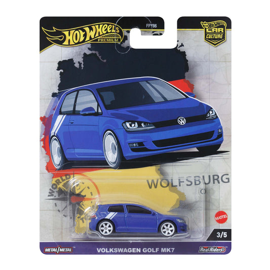 Hot Wheels Car Culture World Tour Volkswagen Golf MK7