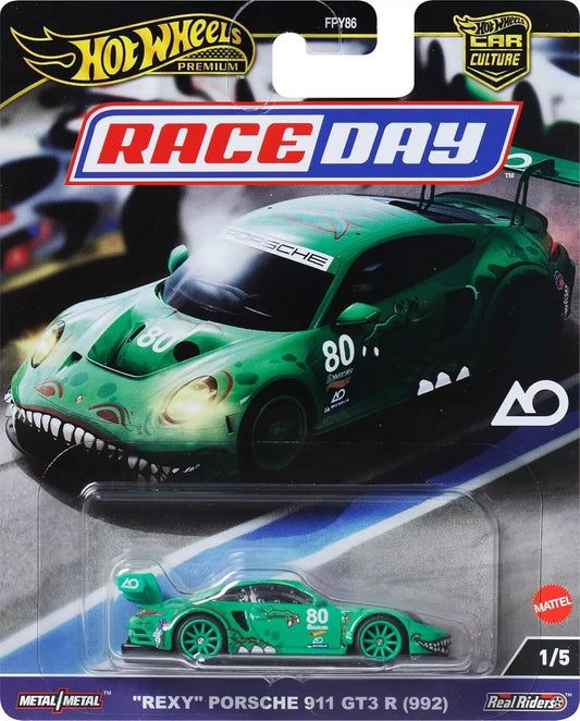 Hot Wheels Race Day Porsche 911 GT3 R (992) "REXY"