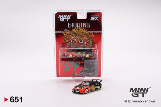 LB-Silhouette WORKS GT NISSAN 35GT-RR Ver.1 “BARONG” MINI GT x MIZU Diecast