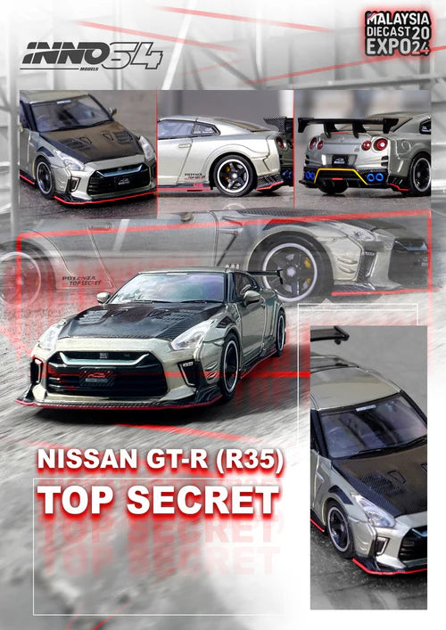 "TOP SECRET" GT-R (R35) - INNO64