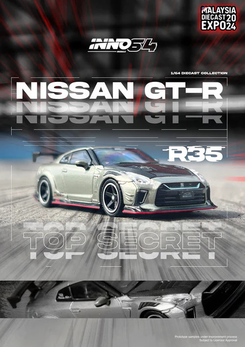 "TOP SECRET" GT-R (R35) - INNO64