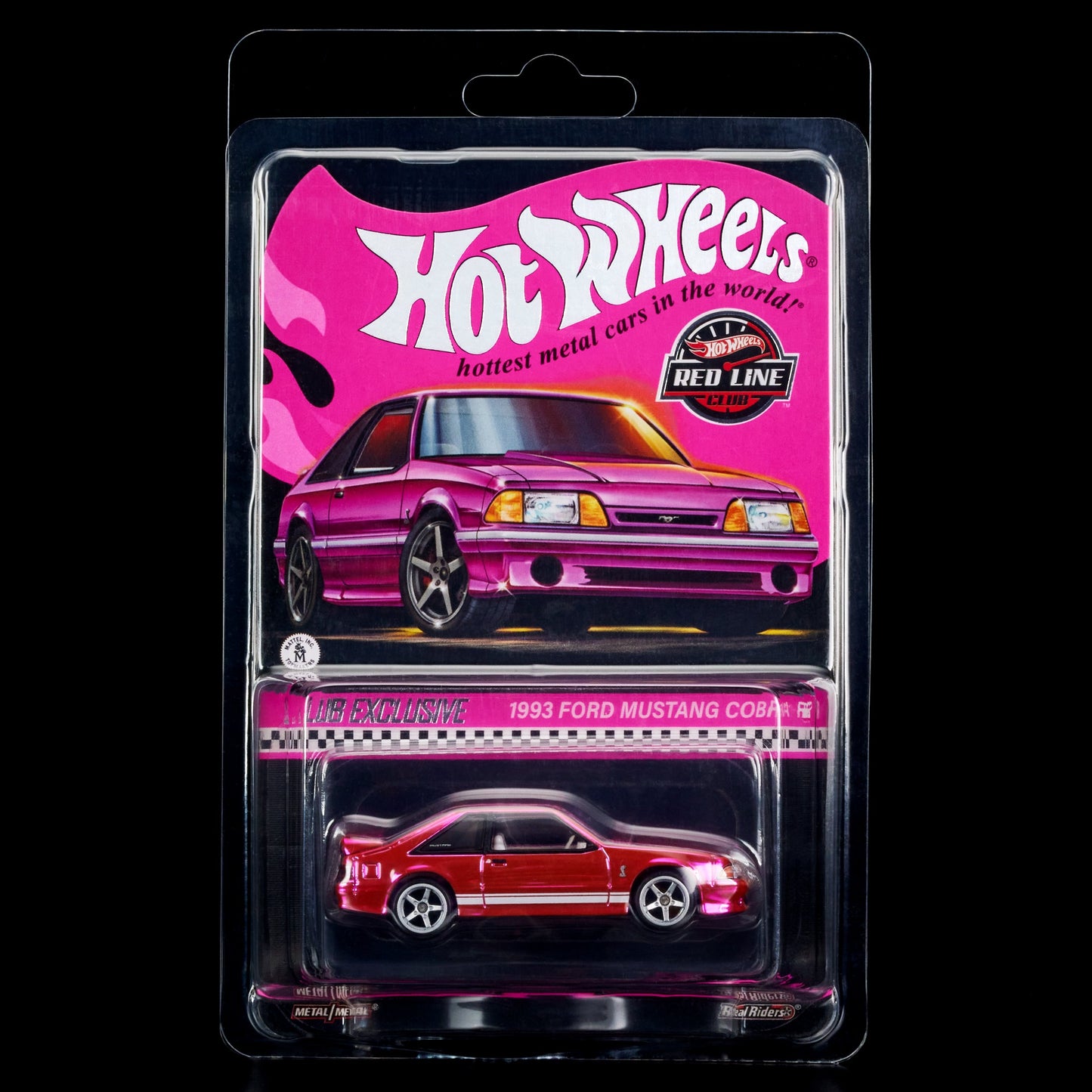 RLC Edição Rosa Exclusiva 1993 Ford Mustang Cobra R