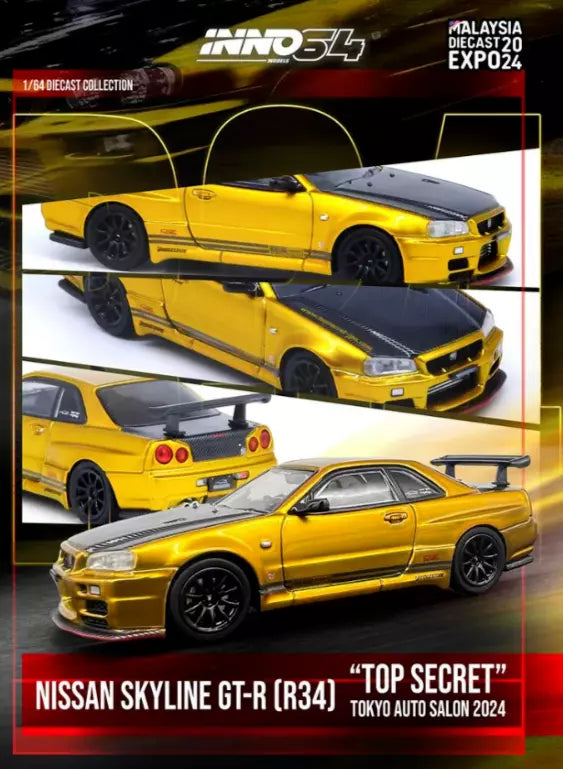 "TOP SECRET" GT-R (R34) - INNO64